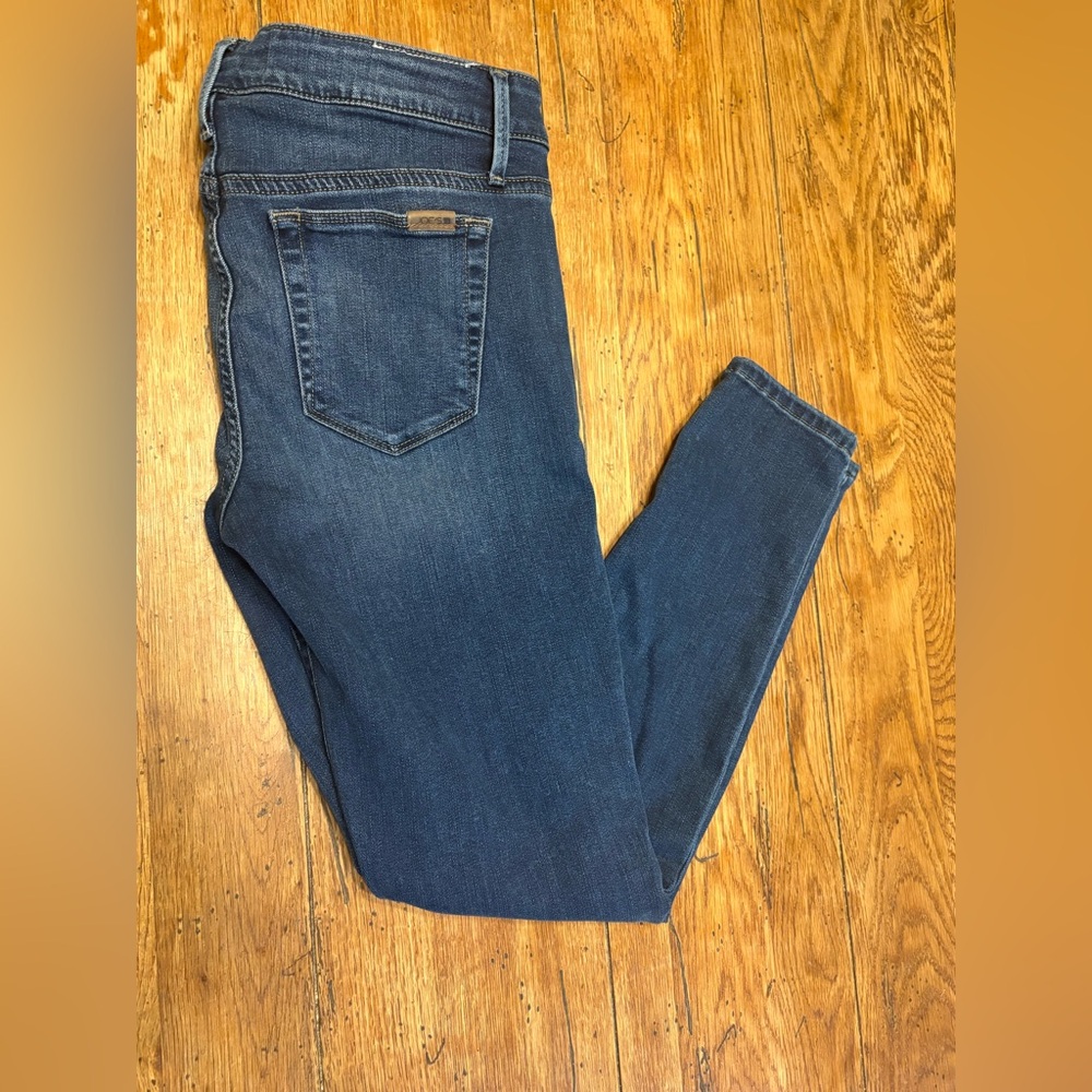 Joe’s Jeans Flawless The Icon Mid Rise Skinny Ankle Blue Jeans Size W 32